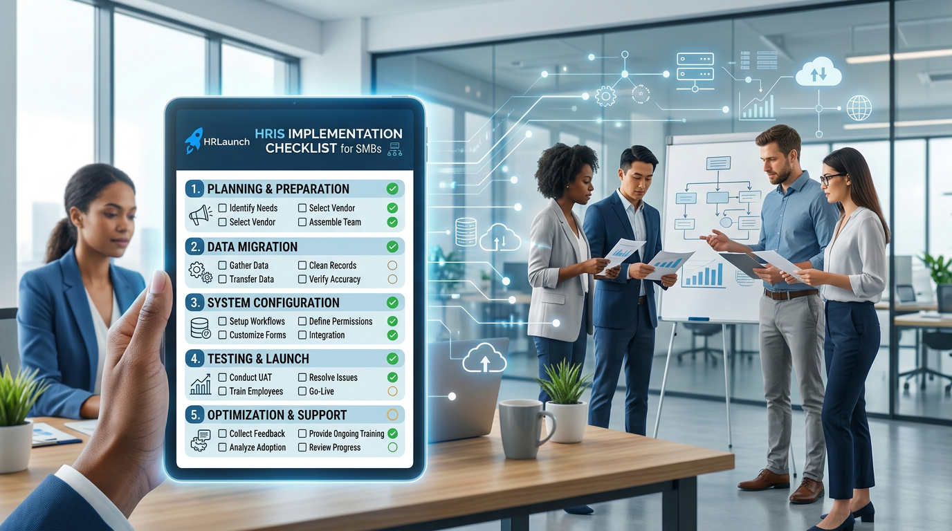 HRIS Implementation Checklist for Small and Mid-Size Businesses