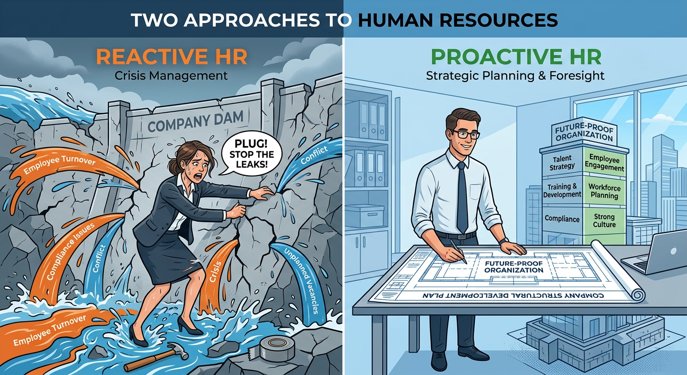 Why HR Feels Reactive (And How to Make It Predictable)
