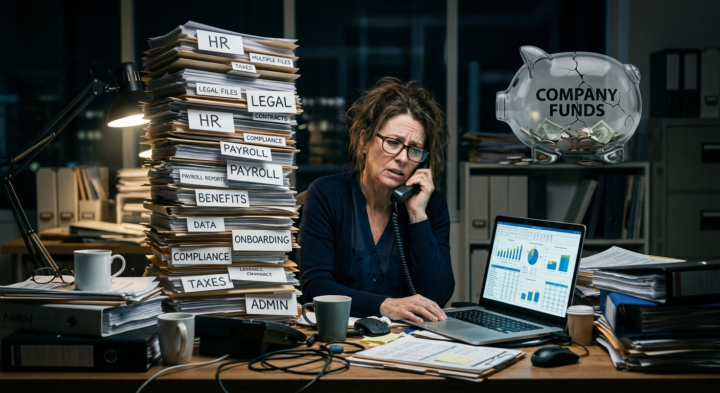 The Real Cost of Having Your Office Manager Handle HR